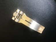 Rolex Signed Stainless Steel Hidden Clasp In The Width Of 13mm Fit 17mm President Band Bracelet For Old Style Of Midsize ROLEX DateJust Watch