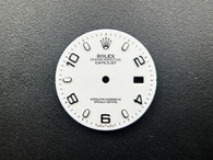 28mm White Dial Marked Rolex Symbol For Mens DATEJUST Watch Fit ETA 2836 Or DG 2813 Or MIYOTA 8215 Automatic Movement With DWO
