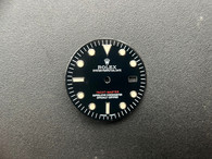 28.8mm Glossy Black Dial Marked Rolex Symbol For Mens Steel YACHT-MASTER Watch Fit DG 2813 Or MIYOTA 8215 Automatic Movement With DWO
