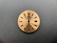 16200 28mm Rose Golden Salmon Sunburst Dial Marked Rolex Symbol With Silver Sticks For Mens Steel DATEJUST Watch Fit ETA 2836 Or DG 2813 Or MIYOTA 8215 Automatic Movement With DWO