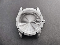 Unbranded Vintage Style of 36mm Stainless Steel DATEJUST Watch Case With Engine Turned Bezel And 20mm Lugs Have Drilled Through Holes Fit ETA 2824 Or NH35 Movement And Dial In 28.0~29.0mm
