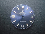 28.4mm 14270 Blue Dial Marked Rolex Symbol With Luminous Sticks And Numbers Of 369 For Mens EXPLORER OYSTER PERPETUAL Watch Fit DG 2813 Or MIYOTA 8215 Automatic Movement