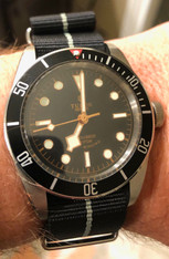Tudor Heritage Black Bay 79220N 41mm Watch Case Set  With Black Bezel And Dial Marked Rose Logo Has Super Luminova Without Bracelet Fit ETA 2824 Movement