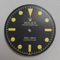 29mm 6538 6536 5508 Vintage Submariner Bond Dial With Super Yellow Lume Marked Rolex Symbol for ETA 2836 Or 2824 Or NH35/38 Or DG 2813 OR Miyota 8215 movement
