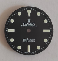 Vintage Style Of 5513 Black Submariner Dial Marked Rolex Symbol for ETA 2836 Or 2824 Or NH35/38 Or DG 2813 Or MIYOTA 8215 movement 29mm - Stronger White Luminova