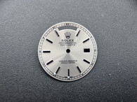 29mm Grey Siver Sunburst Dial Marked Rolex Symbol With Silver Sticks For Mens 36mm Steel DAY-DATE Watch Fit ETA 2836 Or DG 2813 Automatic Movement