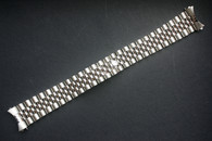 Unbranded 20mm Solid Stainless Steel Jubilee Style Watch Band Bracelet Strap With Hidden Clasp For Vintage 36mm DATEJUST Or Explorer Watch