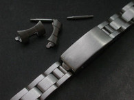 Rolex Singed 13mm All Matt Solid Stainless Steel Oyster SS Quality Watch Band Bracelet For Ladies 26m DateJust or Explorer