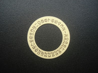 One Pc Champagne Date Disc Wheel Overlay For ETA 2836 Or DG 2813 Or MIYOTA 8215 Automatic Movement Fit The Mens Rolex 3135 SUBMARINER Or GMT-MASTER Or Yacht-Master Watch