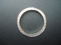 White Gold Alloy Plated Bezel With CZ Rhinestones for Ladies 26mm ROLEX DATEJUST Watch