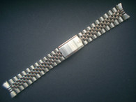 20mm America Model Stainless Steel Jubilee Style Watch Band Bracelet Strap Marked Bigger Crown Logo For Vintage 36mm ROLEX DATEJUST Watch