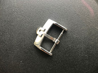 Stainless Steel Buckle Marked Omega Logo With 18mm Spring Bar For The 20mm Leather Or 18mm Nato Strap