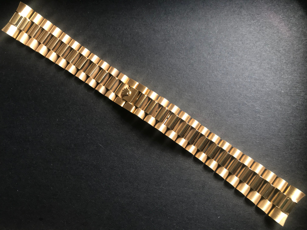 rolex gold president bracelet