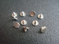 10 Small Stainless Steel Screws And 10 Longer Tabs For Mounting ETA 2836 Or 2824 Automatic Movement Inside The Watch Case