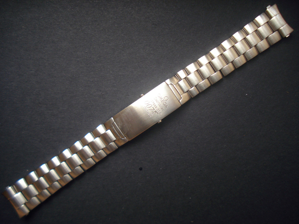 18mm Signed Stainless Steel Omega Watch 