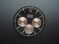 30mm 6263 Black Dial Marked Rolex Symbol With Silver Sticks For Mens DAYTONA Watch Fit Chinese Shanghai Automatic Movement For Six Hands
