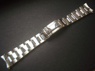 20mm Solid Stainless Steel Watch Band Bracelet Strap With Daytona Flip-Lock Clasp Marked Rolex Crown Logo For Vintage ROLEX 40mm 16520 Daytona Or 36mm Oyster Watch Case