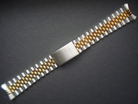 Unbranded 20mm Solid Steel 2-Tone Jubilee Higher Quality Watch Band Bracelet Srap For Vintage Mens 36mm DATEJUST Watch