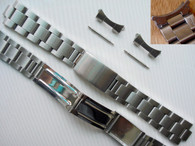 Unbranded Solid Stainless Steel All Brushed 20mm Oyster Quality Watch Band Bracelet Strap For Mens Vintage 36mm EXPLORER Watch Case