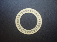 One Pc Champagne Date Disc Wheel Overlay For ETA 2836 Or DG 2813 Or MIYOTA 8215 Automatic Movement Fit The Mens Rolex 3135 DATEJUST Or 3155 DAY-DATE Watch