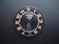 28.4mm Black Dial Marked Rolex Symbol With Orange Numbers For Mens OYSTER PERPETUAL Air-King Watch Fit DG 2813 Or MIYOTA 8215 Automatic Movement