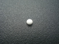Two Pcs Silver Luminous Lume Pearls In Size Of 2.2mm*1.5mm With Blue Light For Bezel Inset