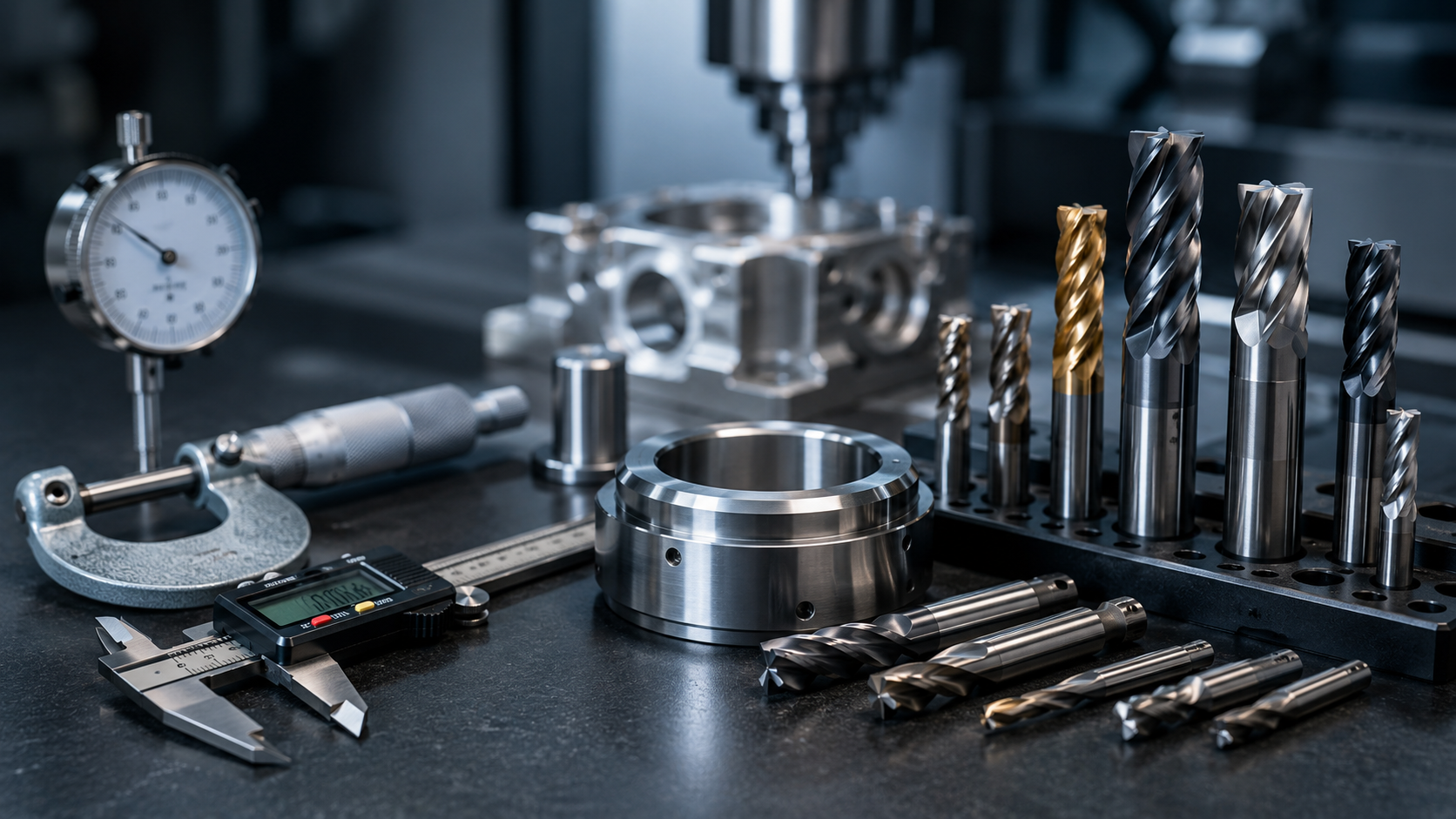 modern CNC machine shop