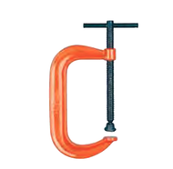 Armstrong - 4" C-Clamp Deep Throat Pattern, High Visibility Finish, Safety Orange 78-634