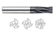 YG1 - 3/8 x 3/8 x 7/8 loc SE 4 Flute X-Power Ultra Fine CarbIde Roug EM Fine Th.  w ALTin / 93114 