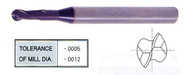 X-Power - SE 2 FL 1/16 dia x1/8 shk x 5/16 lbs Ball Nose for Rib Processing Ultra Fine Micro Carbide E/M 93568