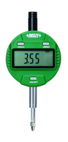 Insize  - .5" / 12.7 mm Precision Electronic Indicator w Lug Back / Certificate - 2112-10E