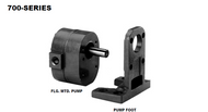 BSM Pump - 700 Series Pump # 710 Flg Mtd CW spur gears  - 713-710-2