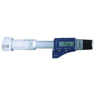 Insize - 3.43" - 3.94" / 87-100mm Electronic Three Point Internal Micrometer  w / Carbide Tips & Standard Ring 87-100MM (D)3127-100E / Free Shipping