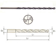YG1 -  DH510031 - 3.10 mm x 46 mm loc x 97 mm oal Carb Coolant Fed Drill MQL TiAlN (10XD)