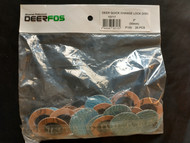 DeerFos - 2" TR 100 Grit Quick Change Disc Zirconia Alumina - 25 Ea Box