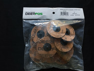 DeerFos - 3" TR 100 Grit Quick Change Disc Zirconia Alumina - 25 Ea Box