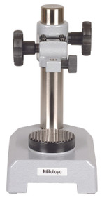 Mitutoyo 7001-10 - Indicator Stand with Serrated Anvil and Fine Adjustment, For 3/8" Diameter Mounting Stems, 4" Maximum Height Capacity 
