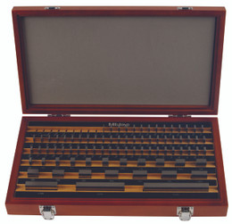 Mitutoyo -35 PC Inch Rectangular AS-0 Gage Block Set w Certificate 516-914-26