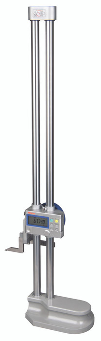 Mitutoyo 192-672-10 - LCD Digimatic Height Gauge, SPC Output, 0-24" Range, 0.0005" Resolution, +/-0015" Accuracy