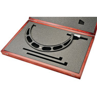 Starrett 436.1XRLZ-15- Outside Micrometer 14" - 15" 0.001 Grad, Rachet Thimble & Carbide Anvil-Spindle 72724 USA