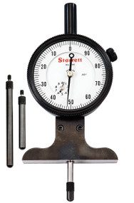 Starrett 644J - 0-3" Dial Depth Gage 0.001"  Grad No Case USA **Free Shipping**