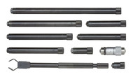 Mitutoyo 139-201- Tubular Inside Micrometers w Extension Rods, 1.5" - 12", .001