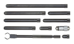 Mitutoyo 139-201- Tubular Inside Micrometers w Extension Rods, 1.5" - 12", .001