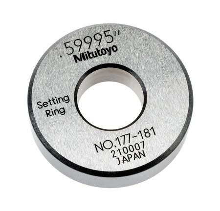 Mitutoyo 177-181- ACCESSORY: Setting Ring .60"