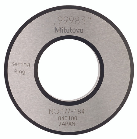 Mitutoyo 177-184 - Setting Ring 1.0"