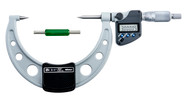 Mitutoyo 342-364-30 - 3 - 4" / 76 mm - 101 mm Digimatic Point Micrometers 30 Deg SPC IP65