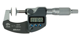 Mitutoyo 323-352-32 - 3" .00005"/0.001 mm Digimatic Disk Micrometer IP65 SPC