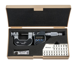 Mitutoyo 326-352-30 - 1-2" 25-50 mm Digimatic Screw Thread Micrometers IP65 SPC