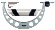 Mitutoyo 340-720 - Digimatic Outside Micrometers with Interchangeable Anvils Range 12-18"/ 304-457mm IP65, SPC 