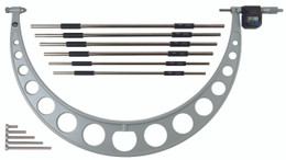 Mitutoyo 340-721 - Digimatic Outside Micrometers with Interchangeable Anvils Range 18-24" 457-609mm IP65 SPC